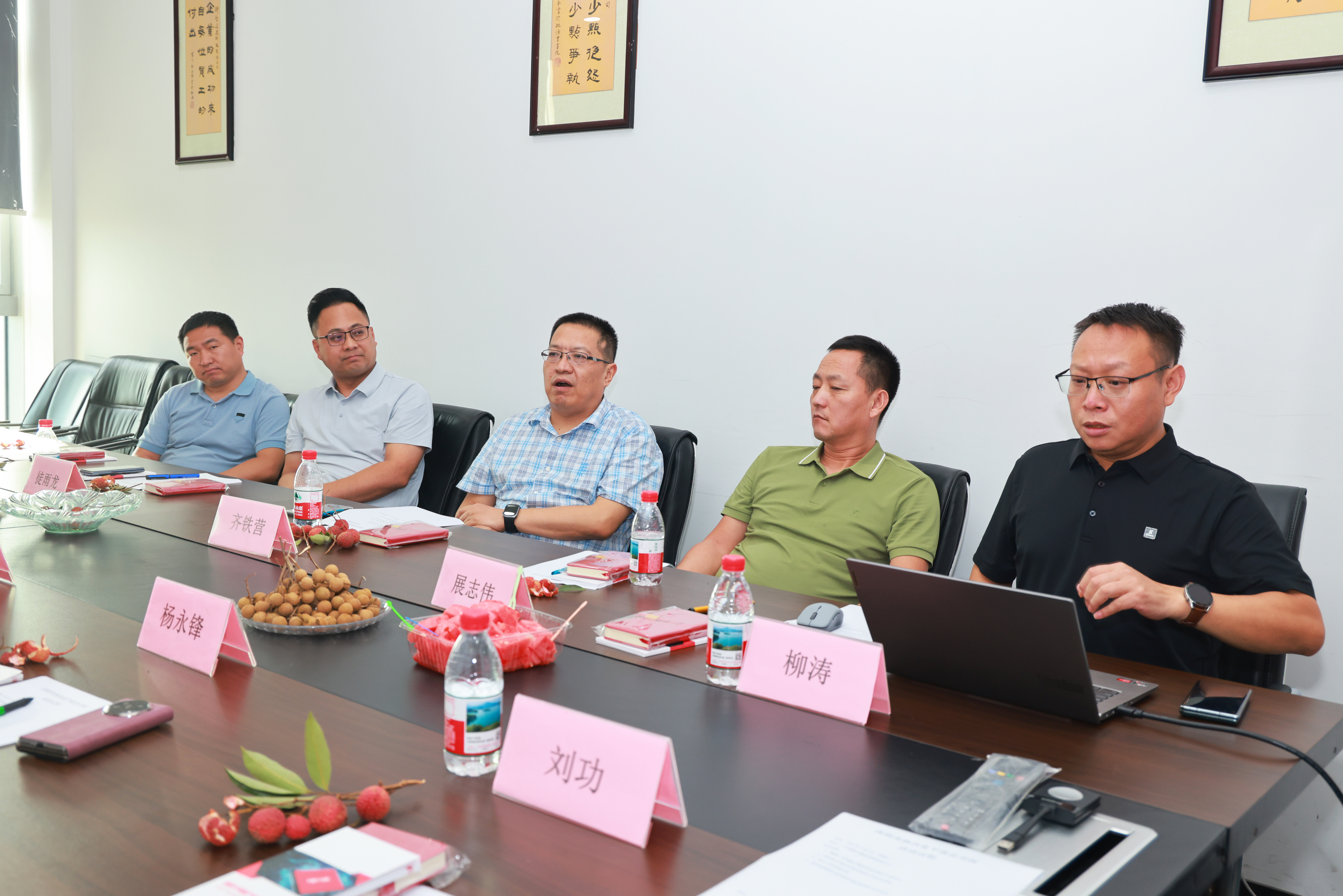 【熱血匯聚】深圳富平商會(huì )蒞臨高能計算機參觀(guān)交流(圖2)